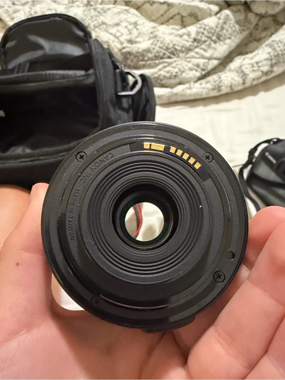 Canon Black Messenger Canon Camera Used maybe twice